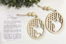 A Soldier's Heart - Story Card Ornament Charm