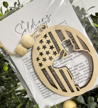 A Soldier's Heart - Story Card Ornament Charm