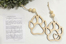 The Magic of Our Soulful Companions Cat Paw - Story Card Ornament Charm