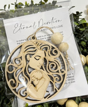 Eternal Devotion A Mother's Love - Story Card Ornament Charm