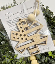Our Lifesaving Warriors EMTs EMS - Story Card Ornament Charm