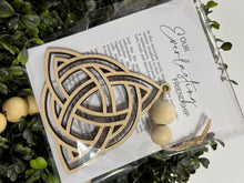 Our Everlasting Friendship Celtic Knot - Story Card Ornament Charm