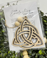 Our Everlasting Friendship Celtic Knot - Story Card Ornament Charm
