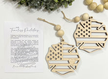 Our Fearless Protectors Firefighters - Story Card Ornament Charm