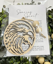 Soaring Spirit Bald Eagle - Story Card Ornament Charm