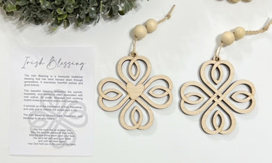Irish Blessing - Story Card Ornament Charm