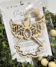 A Divine Messenger Angel - Story Card Ornament Charm