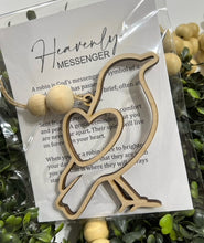 Heavenly Messenger Robin - Story Card Ornament Charm