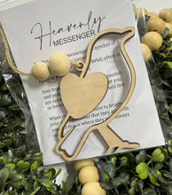 Heavenly Messenger Robin - Story Card Ornament Charm