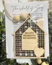 Threshold of Joy New Home - Story Card Ornament Charm