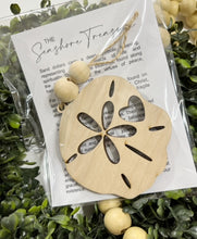 The Seashore Treasure Sand Dollar - Story Card Ornament Charm