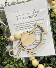 Heavenly Messenger Cardinal - Story Card Ornament Charm
