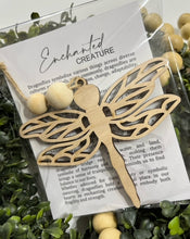 Enchanted Creature Dragonflies Dragonfly - Story Card Ornament Charm