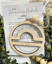 Libra Zodiac The Harmonious Mediator - Story Card Ornament Charm