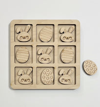 Bunny & Eggs Tic Tac Toe Set