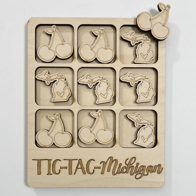 TIC-TAC-Michigan State Game Board
