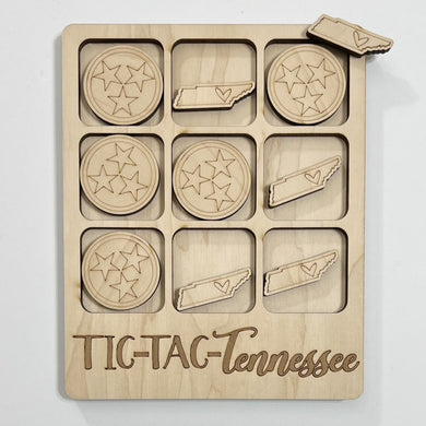 TIC-TAC-Tennessee State Game Board Tic Tac Toe Games