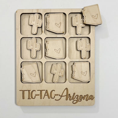 TIC-TAC-Arizona State Game Board Tic Tac Toe Games