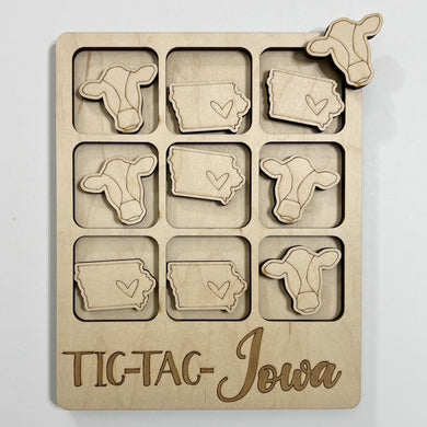 TIC-TAC-Iowa State Game Board Tic Tac Toe Games