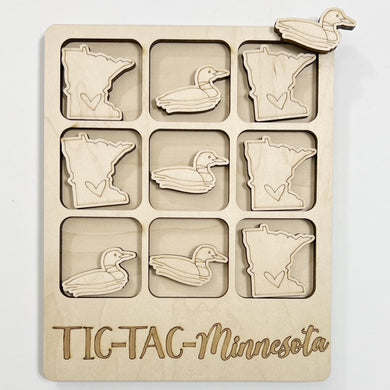 TIC-TAC-Minnesota State Game Board Tic Tac Toe Games