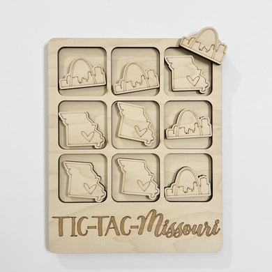 TIC-TAC-Missouri State Game Board Tic Tac Toe Games