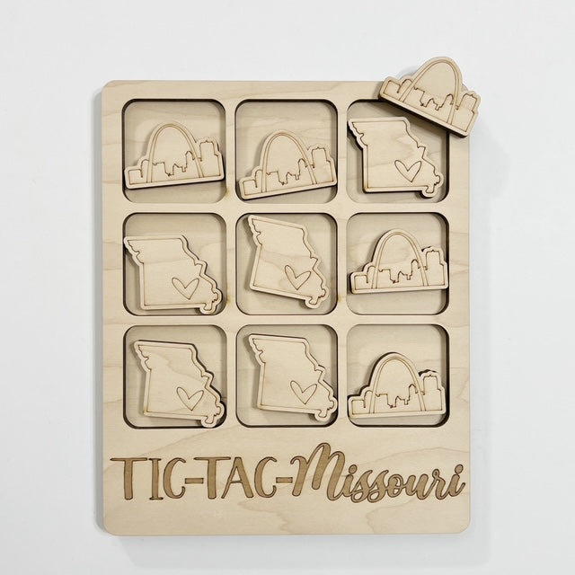 TIC-TAC-Missouri State Game Board Tic Tac Toe Games