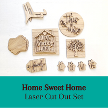 Home Sweet Home Tiered Tray Set