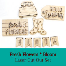 Fresh Flowers * Bloom Tiered Tray Set