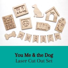 You Me & The Dog Tiered Tray Set