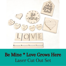 Be Mine * Love Grows Here Tiered Tray Set