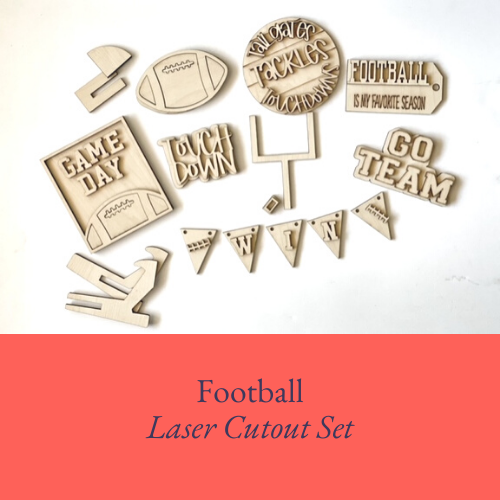 Football Tiered Tray Set