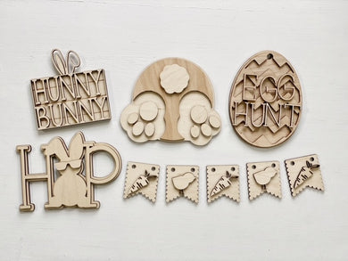 Hunny Bunny * Hop Tiered Tray Set