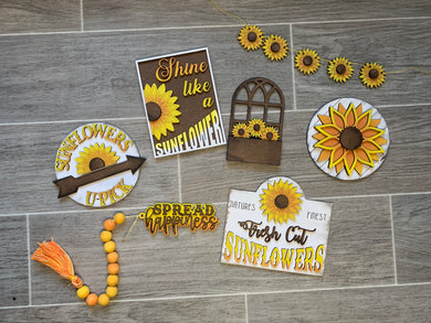 Shine Like a Sunflower Tiered Tray Set