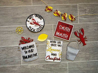 Crawfish Boil Tiered Tray Set
