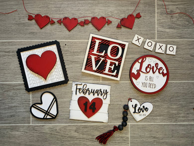 Love Is All You Need Tiered Tray Set