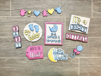 Baby Tiered Tray Set