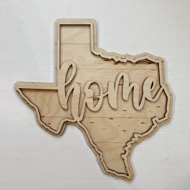 Texas Home Doorhanger