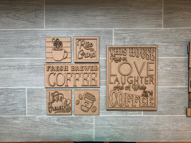 Coffee Wall Collage Set