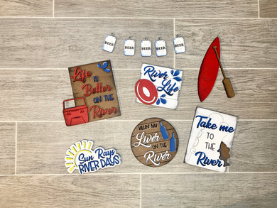 Take Me To The River Tiered Tray Set