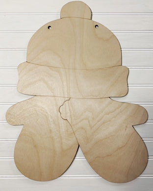 Winter Hat & Mittens Blank