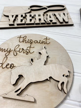 Rodeo Western YeeHaw Tiered Tray Set