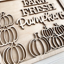 Farm Fresh Pumpkins with Windmill Rectangle Sign