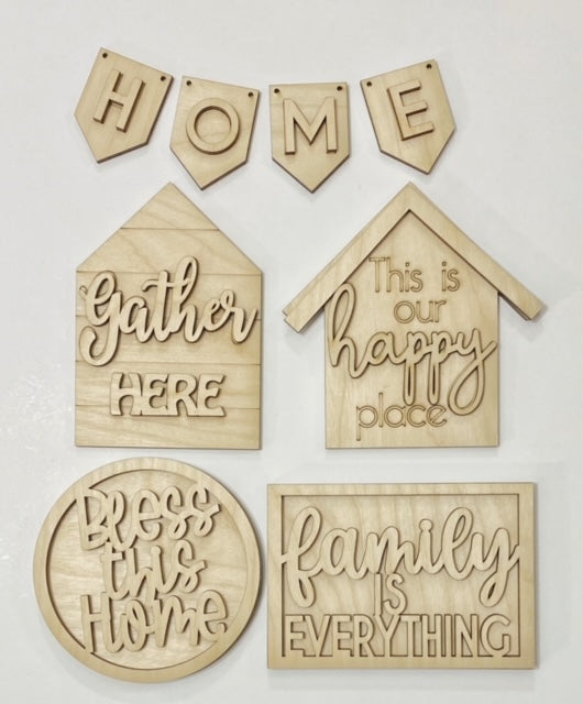Family Is Everything Home Tiered Tray Set