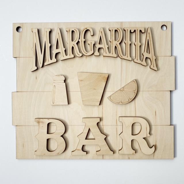 Margarita Bar Square Doorhanger / Sign