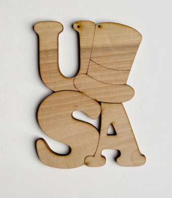 USA Hat July 4th Blank