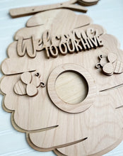 Welcome To Our Hive Beehive Doorhanger