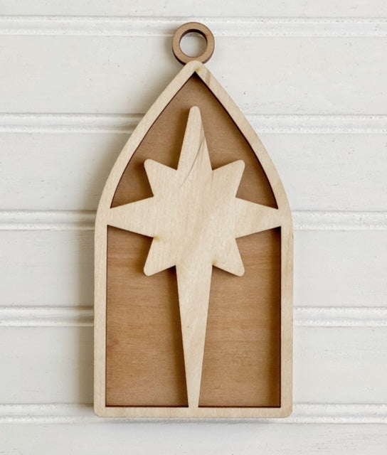 Arch Star Double Layer Ornament