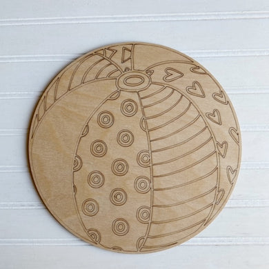 Beach Ball Blank Cutout