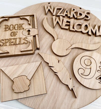 Wizards Welcome 9 3/4 Book of Spells Round