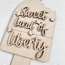 Sweet Land of Liberty Popsicle Doorhanger